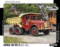 puzzle Truck Tatra 147 DC 5 (1957-1961)-40 dílků